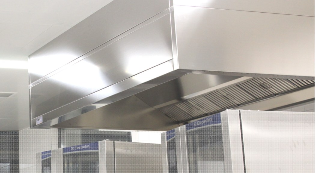 KFS - Küchenlüftungshaube mit Stützstrahltechnik